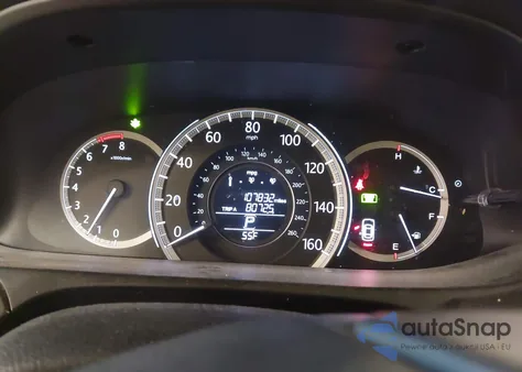 2013 Honda Accord Exl z USA, uszkodzony, nr VIN 1HGCR2F81DA087470